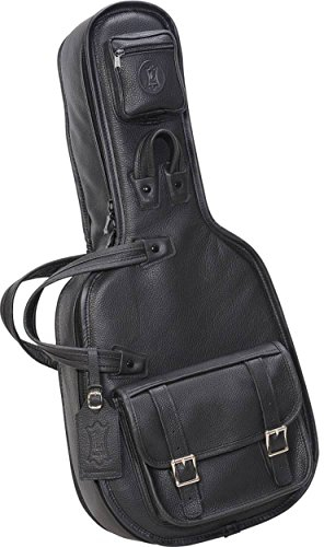 Levy's Leathers Leather Mandolin Case, Black