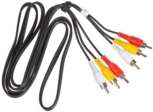 Goobay 50380 Cavo di collegamento audio-video composito; da 3x spina cinch a 3x spina cinch, 1,5 m