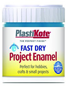 Plastikote B23W 59 ml Enamel Paint Bottle - Harbour Blue