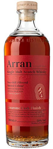 Arran - Amarone Cask Finish - Whisky Single Malt - Notes de cerise & chocolat - Origine : Écosse/Highlands-Arran - 50 % Alcool - 70 cl