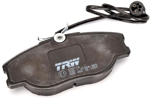 TRW GDB483 Bremsbelagsatz, Scheibenbremse | Kompatibel mit: ALFA ROMEO 164, FIAT CROMA, TIPO, LANCIA DEDRA, DEDRA SW, DELTA I, DELTA II, THEMA, THEMA SW