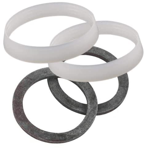 184011 Schläfer - Kit Guarnizioni Sifone Lavello Cucina, Lavandino Bagno, Guarnizioni Idrauliche Assortimento Guarnizioni in Gomma Conica e piatta 1 1/2 per Canotti, Tubo di Scarico, Conf. 4Pz