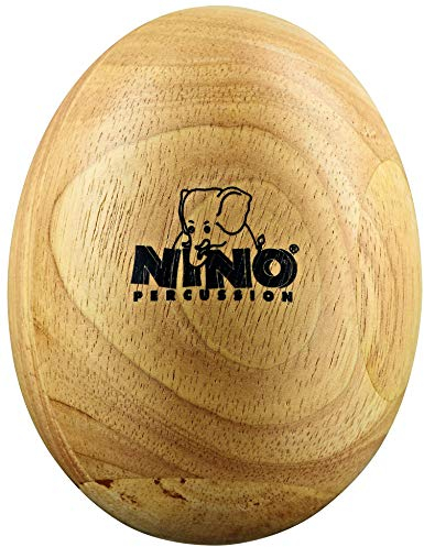 Nino Percussion NINO564 Egg Shaker aus Holz Größe L