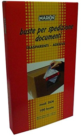 Markin DLN Briefumschlag (110 x 220 mm), Weiß