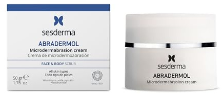 Sesderma | Abradermol Microdermabrasion Cream | Exfoliating Cream for Face and Body | Wrinkles | Skin Aging | Oily and Acne-Prone Skin | Scars | Stretch Marks | Facial Hyperpigmentation | 50 grams