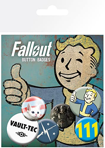 GB Eye, Fallout 4, Mix, Pack de Chapas,