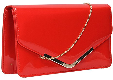 SwankySwans Damen Sara Clutch-Tasche, rot
