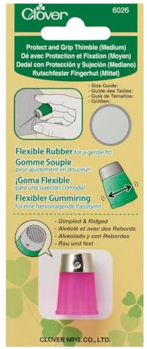 Clover Protect & Grip Thimble-Medium