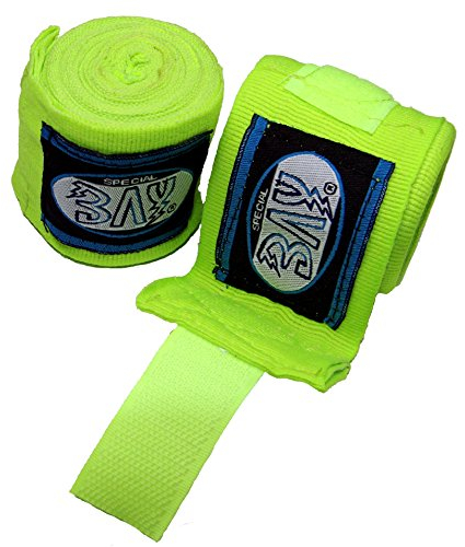 BAY® NEON GRÜN Highlight Boxbandagen (3,5 Meter)