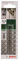 Bosch Accessories 2609255039 Set de 2 Forets à métaux rectifiés HSS-G DIN 338 Longueur 65 mm Diamètre 3,2 mm