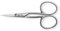 nippes Solingen Nagelhautschere, Edelstahl Rostfrei, 9 cm, Hautschere, Entfernen überschüssiger Nagelhaut, Schere für die Nagelpflege, Made in Germany, Silber, 131R