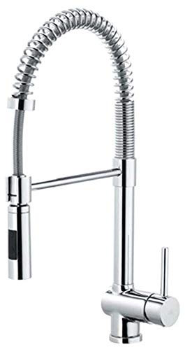Miscelatore lavello con molla e doccia estraibile Stick Paffoni