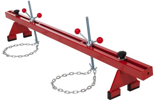 TecTake Ponte Montaggio Motore BILANCINO Ponte Regolabile Sollevamento Staffa Sostegno 500KG