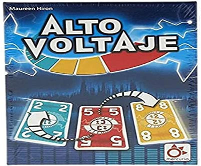 Mercurio - Alto Voltaje - Juego de Cartas Familiar de Cálculo Mental Rápido - Competición Intensa y Reflejos Rápidos - Ideal para Niños y Adultos - 2-4 Jugadores - 15 Minutos de Diversión - Edad 8+