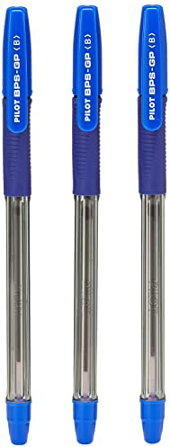 PILOT - BPS-GP Broad Ballpoint Pen - Extra Broad 1.2mm Tip - 12 x Blue Pens