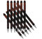 Q-Connect KF00671 Lamda Druck-Kugelschreiber 12er Set, Rot