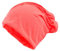 shenky XXL | Long Beanie | große Köpfe | leichte Sommermütze | extralange Haube | für Damen & Männer | Unisex | dünn | Long Slouch Beanie | Neonorange XXL