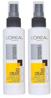 2 X L'Oreal Studio Go Create Sculpting Spritz Spray 150ml ( packaging may vary )
