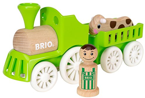 BRIO Ravensburger 30267 My Home Town - Farm Train Set, Multi-Colour