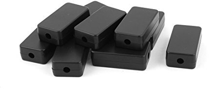 sourcing map 10 STK 48mmx26mmx15mm Rechteckigen Plastik elektronisch Case DIY Junction Kiste de