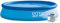 4 in1 Set giardino Pools 396 x 84 cm Easy Set Quick Up Pool con pompa filtrante 2271 litri/ora e filtro di ricambio 7 pezzi Intex 28143