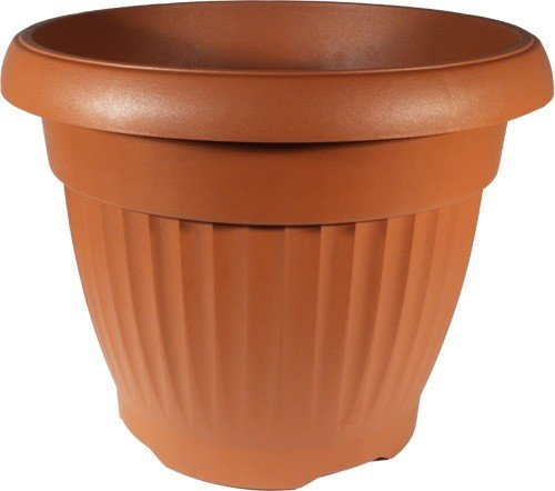 Maceta TERRA 3L., dimensiones (mm) 200x200x155, color Terracota