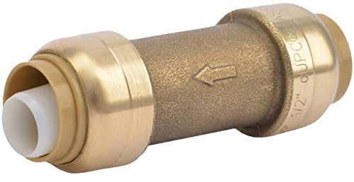SharkBite U2008-0000LFA Messing Rückschlagventil, 1/2 Inch