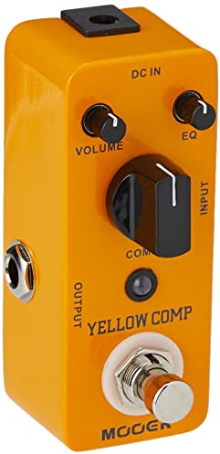 Mooer MCS2 Yellow Compression Effects Pedal