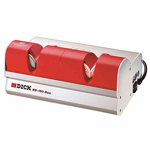 F. DICK Messerschärfer, Abziehmaschine, RS-150 Duo (75 Watt, 230 Volt, geeignet für Laden und Gastronomie) 9805000