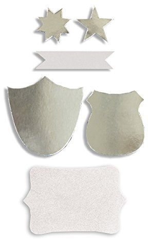 Spellbinders Spellbinders Steel Rule Die 5.5-inch x 6-inch-Badge Of Honor,