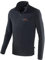 Black Crevice Herren Fleece Skirolli, schwarz/rot, XXL
