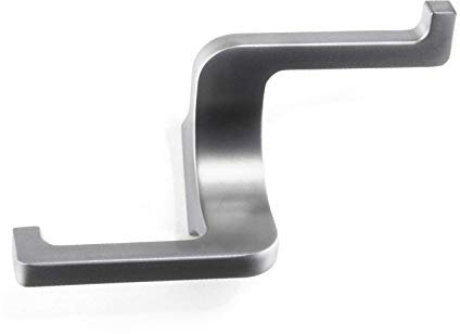 SO-TECH® Garderobenhaken BILL exklusiver Kleiderhaken Jackenhaken Chrom matt (gross)