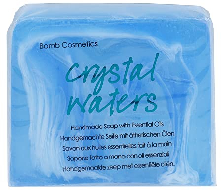 Bomb Cosmetics Crystal Waters Seifenscheibe, vegan, 100 g