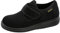 Fischer Unisex Ortho Flache Hausschuhe, Schwarz Schwarz 222, 45 EU Weit