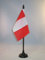 AZ FLAG - Tischflagge Peru Ohne Wappen - 15x10 cm - Peruanische Tischfahne 10 x 15 Cm - Flaggen