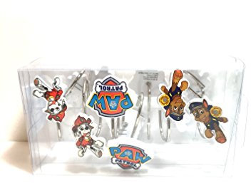Paw Patrol Shower Curtain Hooks