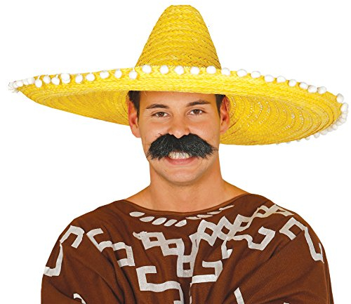 Guirca- Sombrero mexicano paja, Talla única (13144.0) , color/modelo surtido