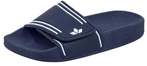 Lico COAST V Unisex Kinder Badeschuhe, Marine/ Weiß, 35 EU