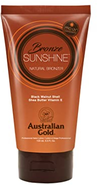 Designer Skin Bronze Sunshine Natural Bronzer Sunbed Dark Tanning Paraben Free Lotion with Shea Butter 130ml
