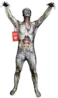 Morphsuits MLMZOM Adult Morph Monsters and Urb legends Zombie Sized Costume, M