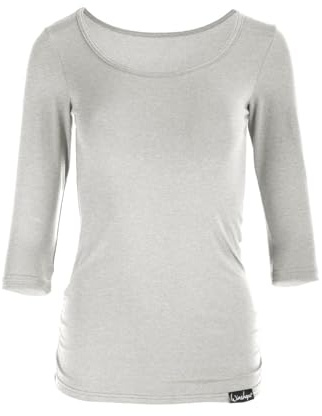 Winshape Damen Fitness Yoga Pilates 3/4-Arm Shirt WS4