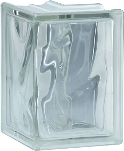 Fuchs Design 1 pezzo BM vetromatton nuvola SUPER white Mattoni angolo 90° lucido 13,2x19x8 cm