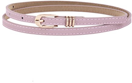 Damara Damen Multifarbe Dornschließe Modern Hüftgürtel,Lila