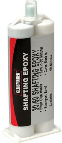CLUBMAKER 30 / 60 SHAFTING EPOXY GLUE FOR GOLF CLUBS