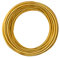 Vaessen Creative 24231-001 Aludraht Schmuck, Biegsam, Aluminium, Gold, 1 m x 5 mm