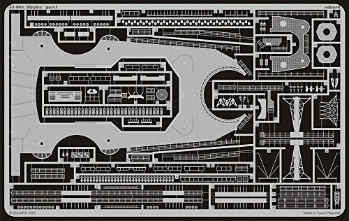 Eduard Photoetch 1:350 - Tirpitz 1/350 (Tamiya) - EDP53004