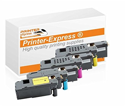 PRINTER eXpress XL Toner 4er Set kompatibel mit Dell E525 für Dell E525, E525W Drucker Drucker