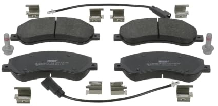 FERODO Brake Pads | FVR1928 | OE-Matching Quality | Eco-Friction Fuse+ Technology | Pack of 4