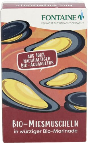 Bio-Miesmuscheln in würziger Bio-Marinade 1 x 120 g