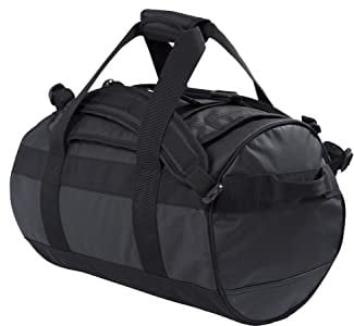 Mountain Warehouse Cargo Bag - 40 litres - Carry Handles, Durable Daypack Rucksack with Full Opening compartments & Carry Handles - All Season Camping, Hiking & Outdoors Black One Size
